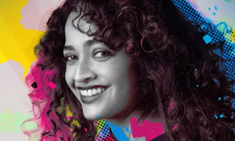 Anjali Sivaraman in a scene from Bad Girl Tamil movie promoting OTT release