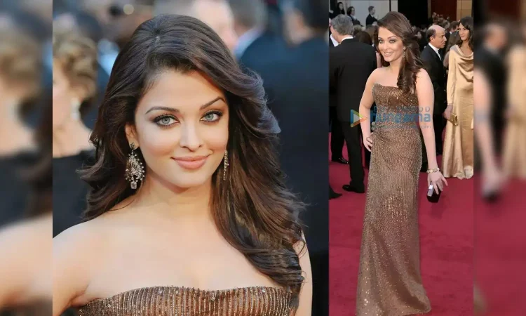 Aishwarya Rai touching PM Modi’s feet at Sai Baba centenary event