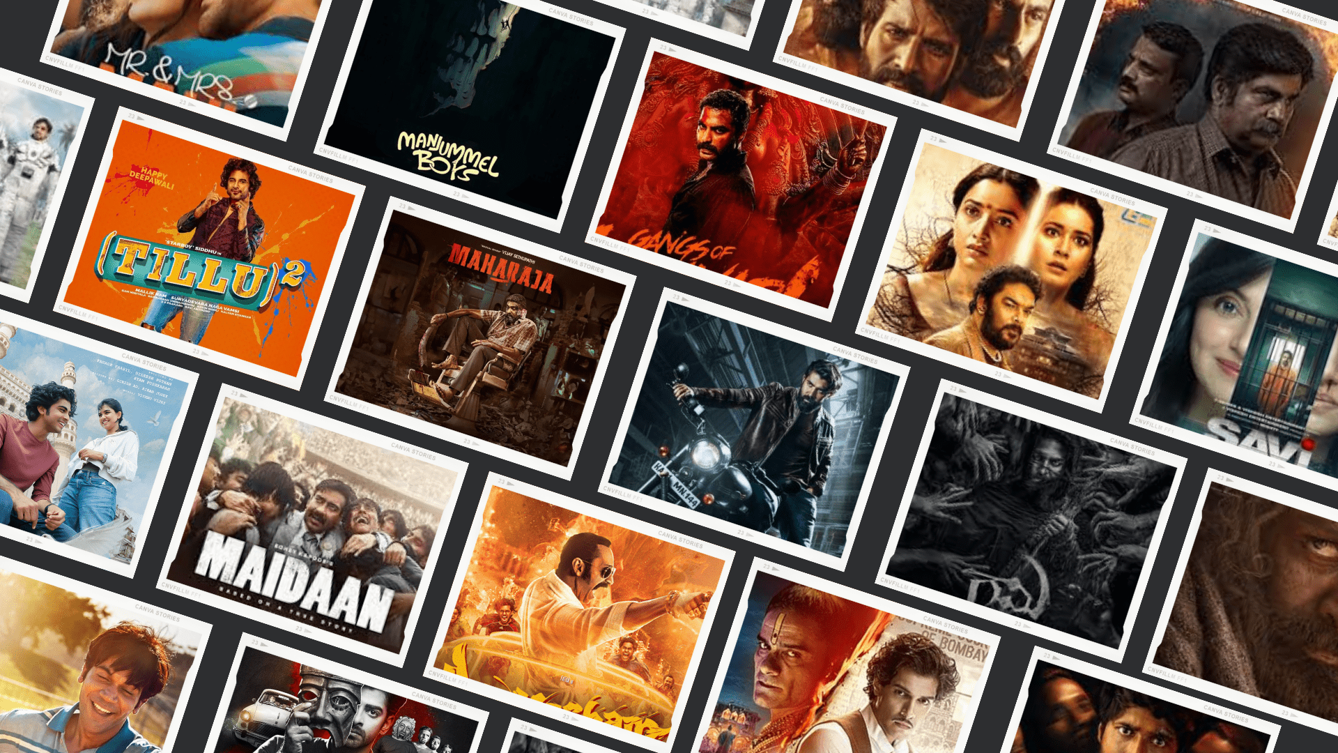 Poster collage of hot OTT releases for action, drama, and comedy fans