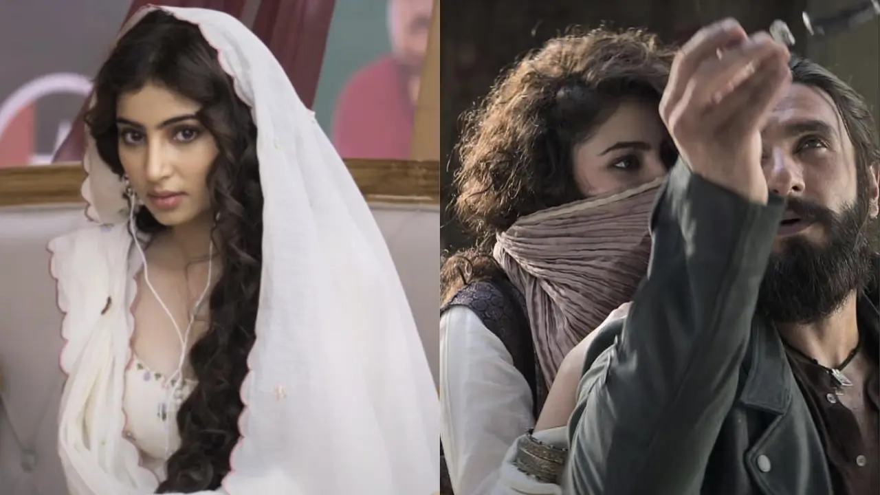 Sara Arjun Dhurandhar actress posing for promotional shoot