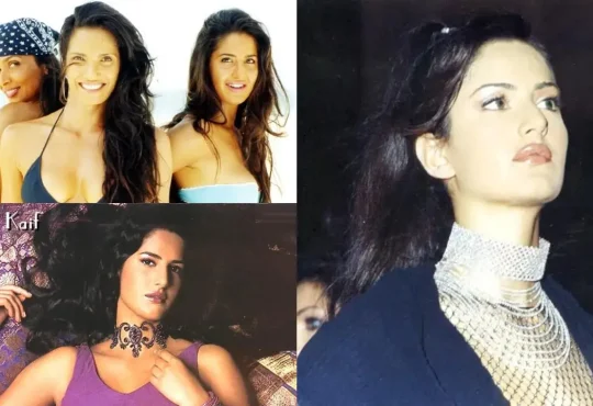 Rare photo of Katrina Kaif laughing candidly on a Bollywood film set